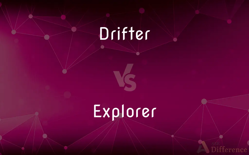 Drifter vs. Explorer — What's the Difference?