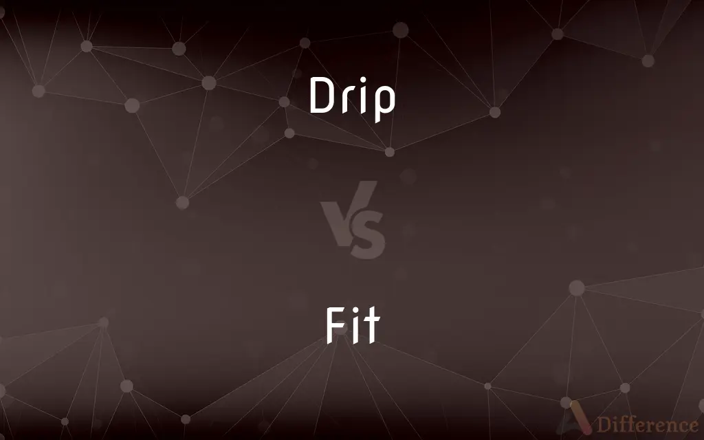 Drip vs. Fit — What's the Difference?