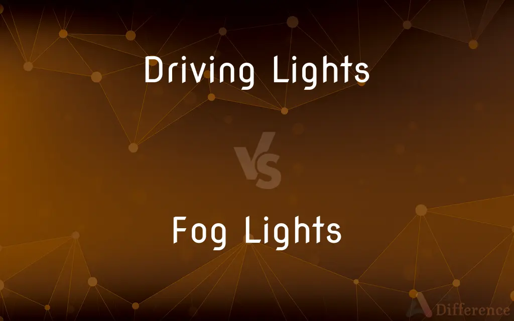 Driving Lights vs. Fog Lights — What's the Difference?