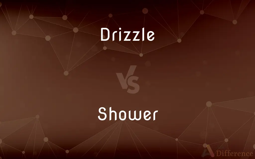Drizzle vs. Shower — What's the Difference?