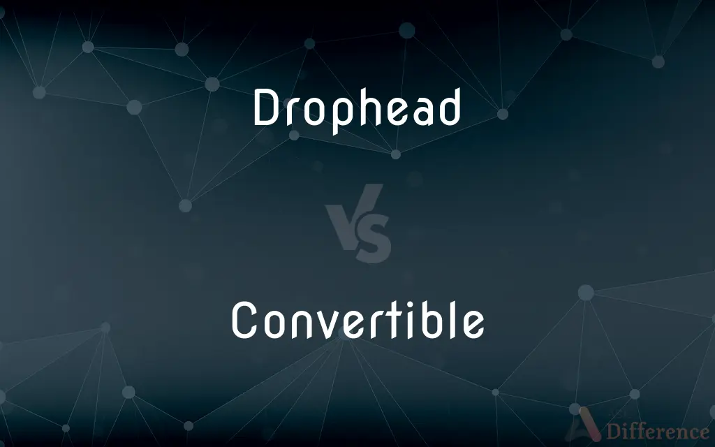 Drophead vs. Convertible — What's the Difference?