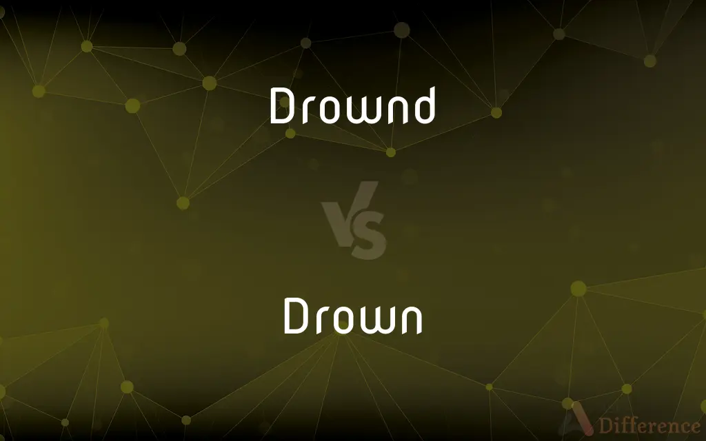 Drownd vs. Drown — Which is Correct Spelling?