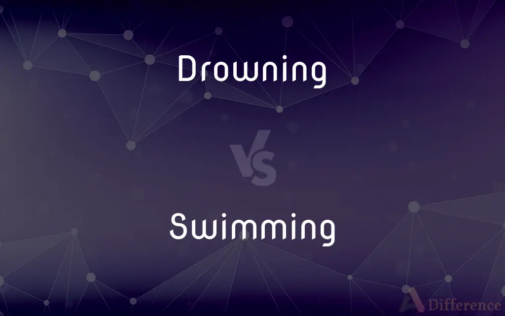 Drowning vs. Swimming — What's the Difference?