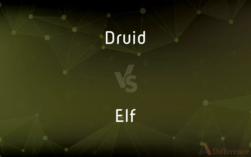 Druid vs. Elf — What's the Difference?