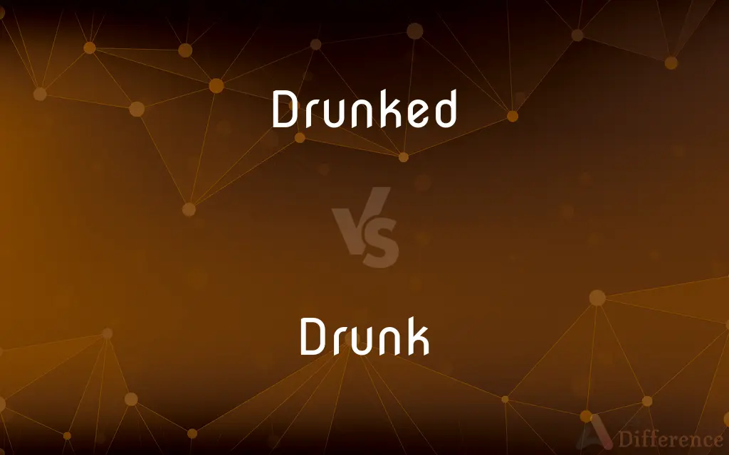 Drunked vs. Drunk — Which is Correct Spelling?