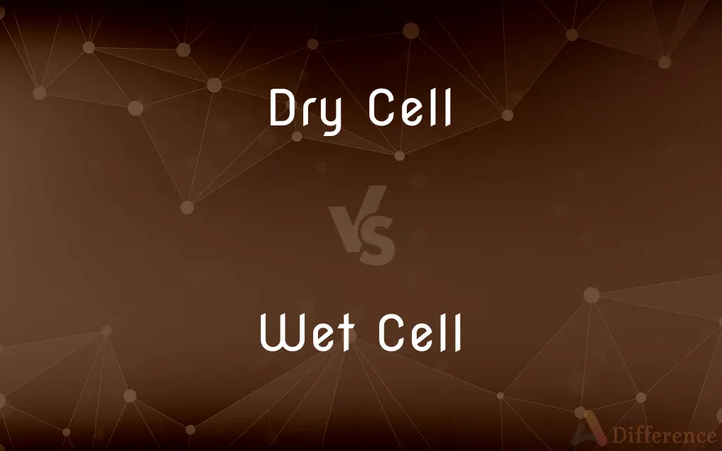 Dry Cell vs. Wet Cell — What's the Difference?