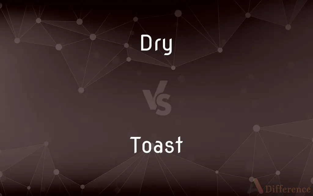 Dry vs. Toast — What's the Difference?