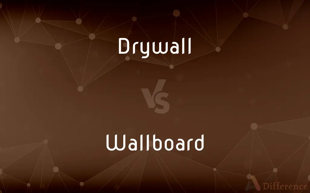 Drywall vs. Wallboard — What's the Difference?