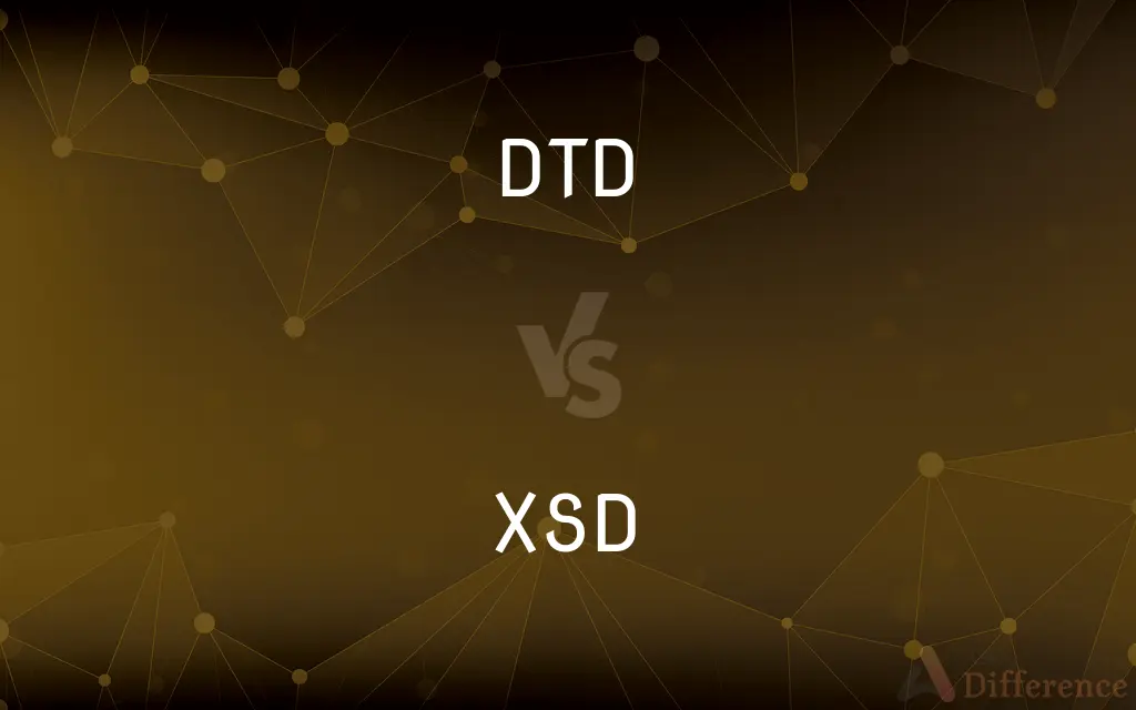 DTD vs. XSD — What's the Difference?
