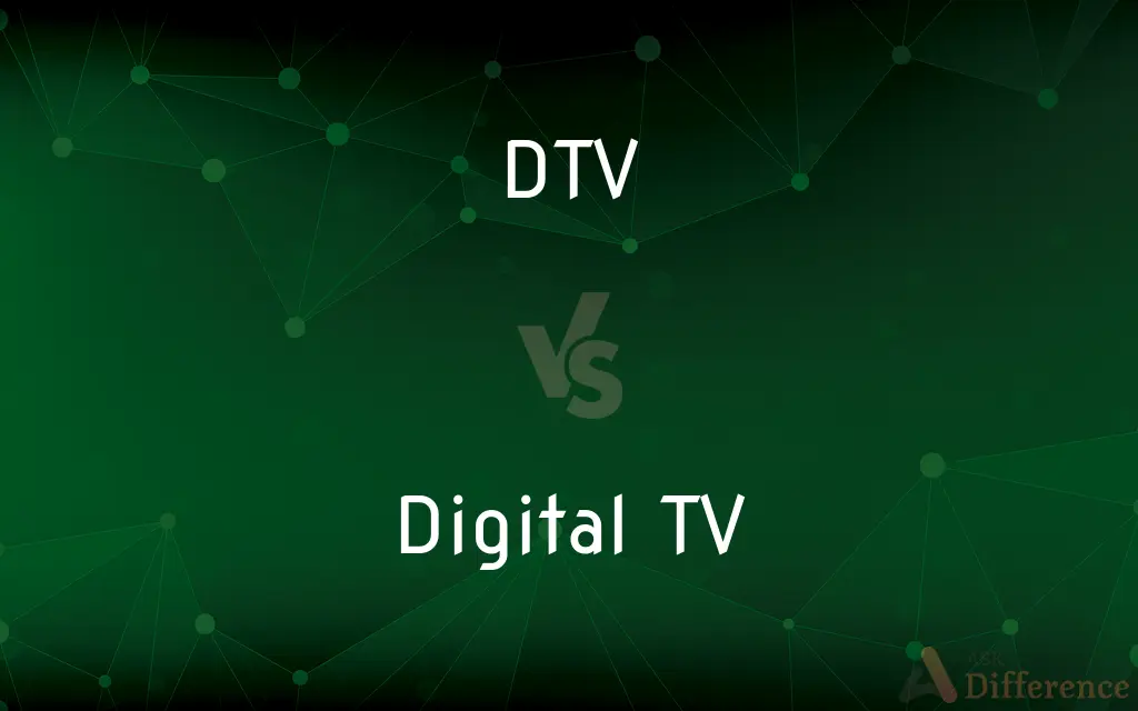 DTV vs. Digital TV — What's the Difference?