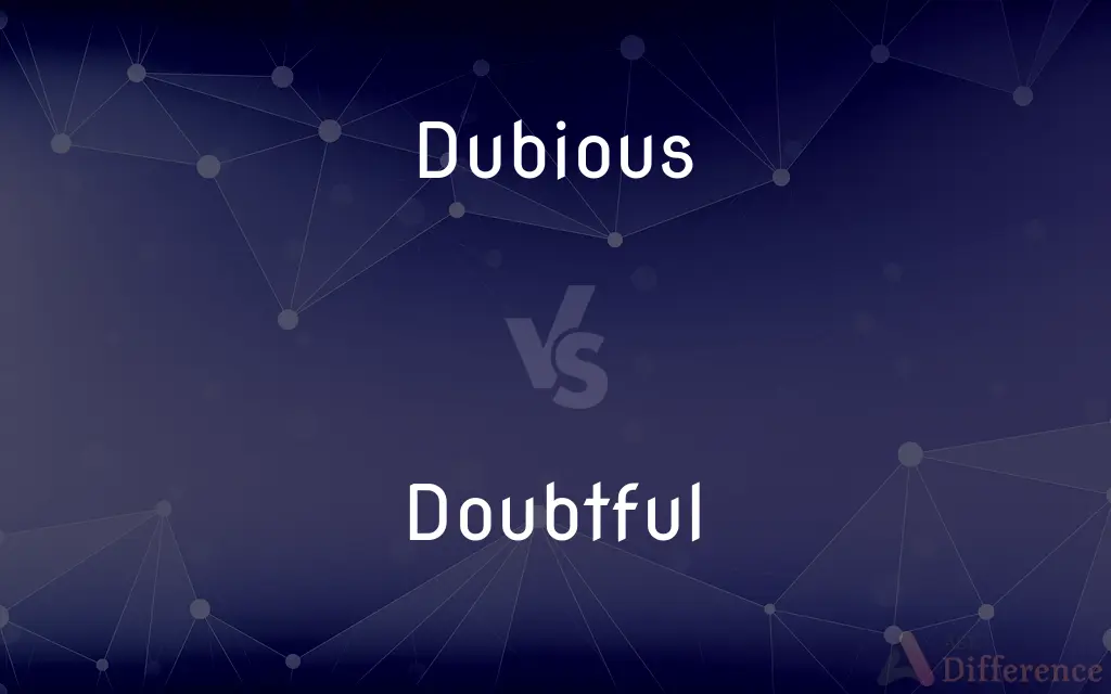 Dubious vs. Doubtful — What's the Difference?