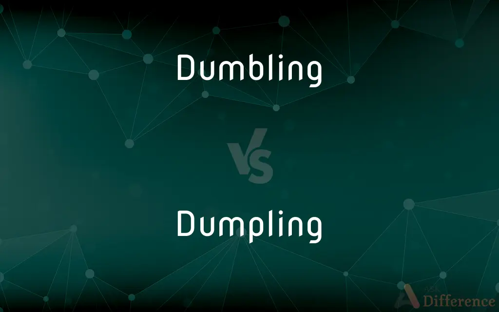 Dumbling vs. Dumpling — Which is Correct Spelling?