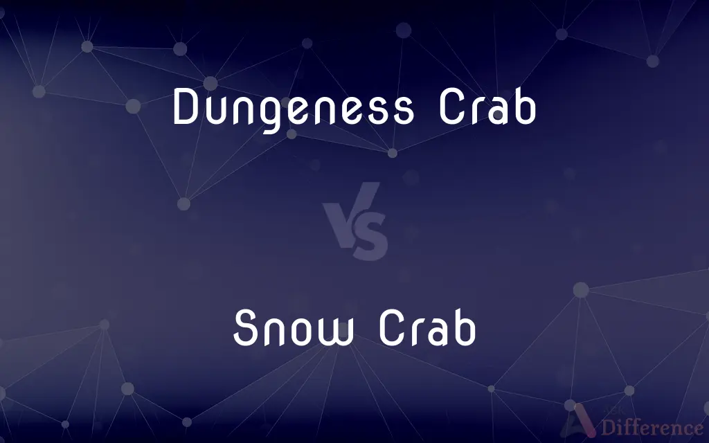Dungeness Crab vs. Snow Crab — What's the Difference?