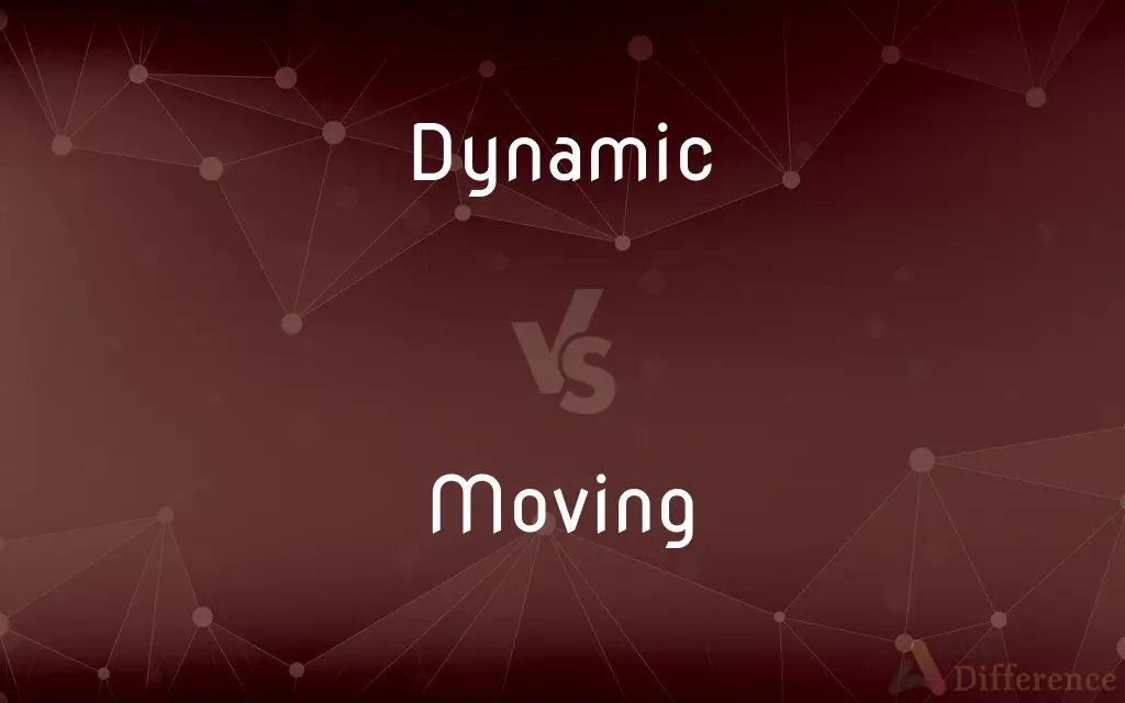 Dynamic vs. Moving — What's the Difference?