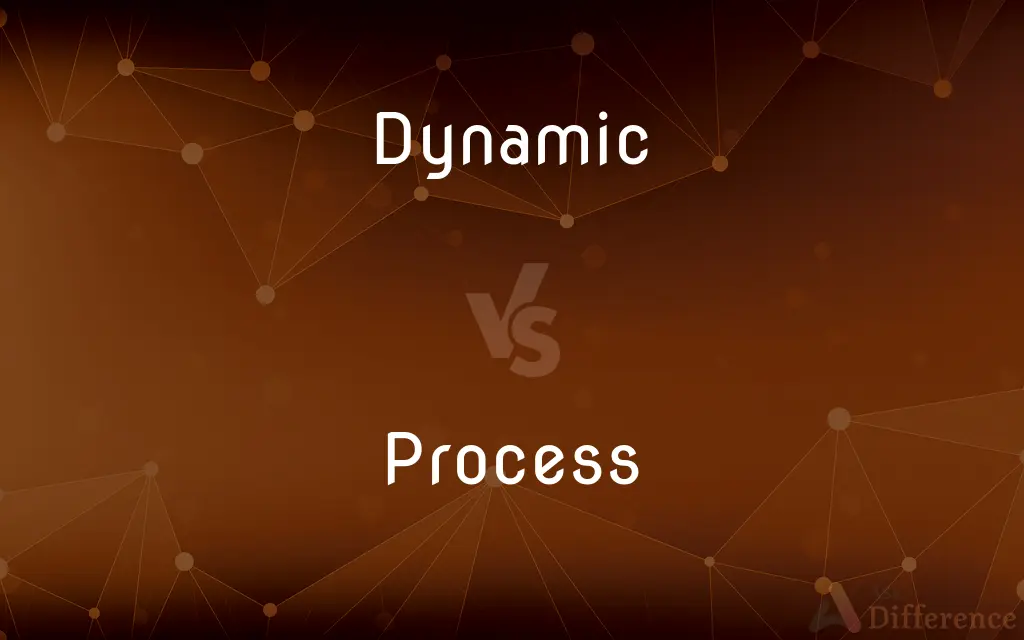 Dynamic vs. Process — What's the Difference?