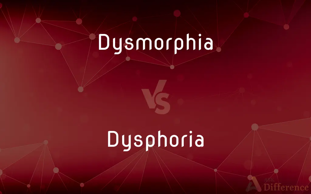 Dysmorphia vs. Dysphoria — What's the Difference?