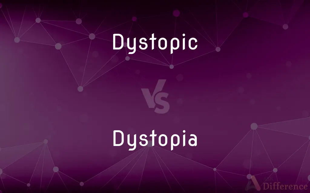 Dystopic vs. Dystopia — What's the Difference?