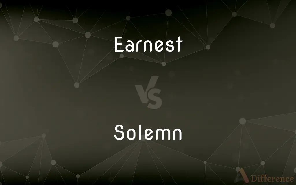 Earnest vs. Solemn — What's the Difference?