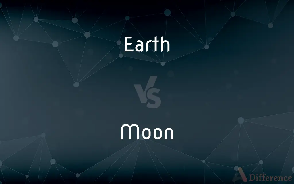 Earth vs. Moon — What's the Difference?