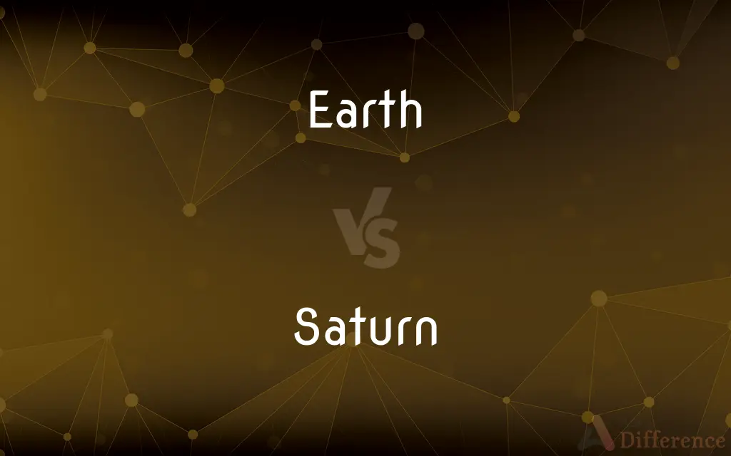 Earth vs. Saturn — What's the Difference?