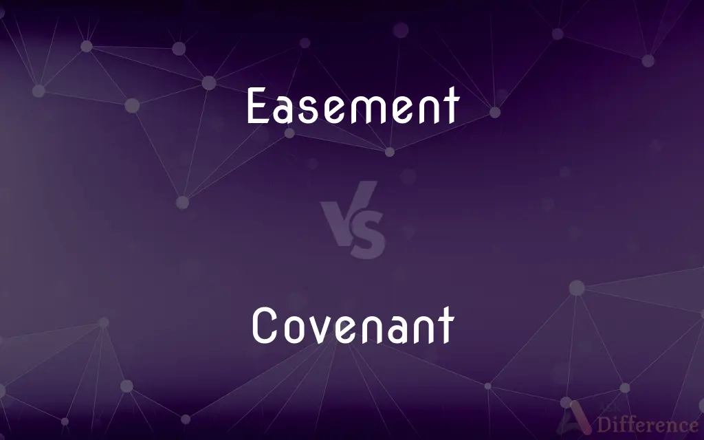Easement vs. Covenant — What's the Difference?