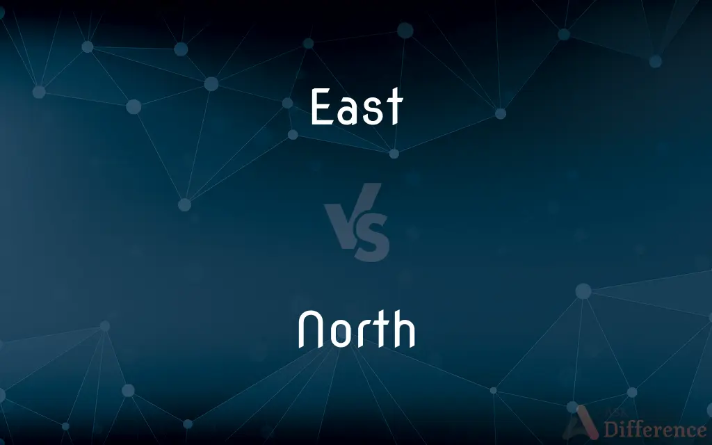 East vs. North — What's the Difference?