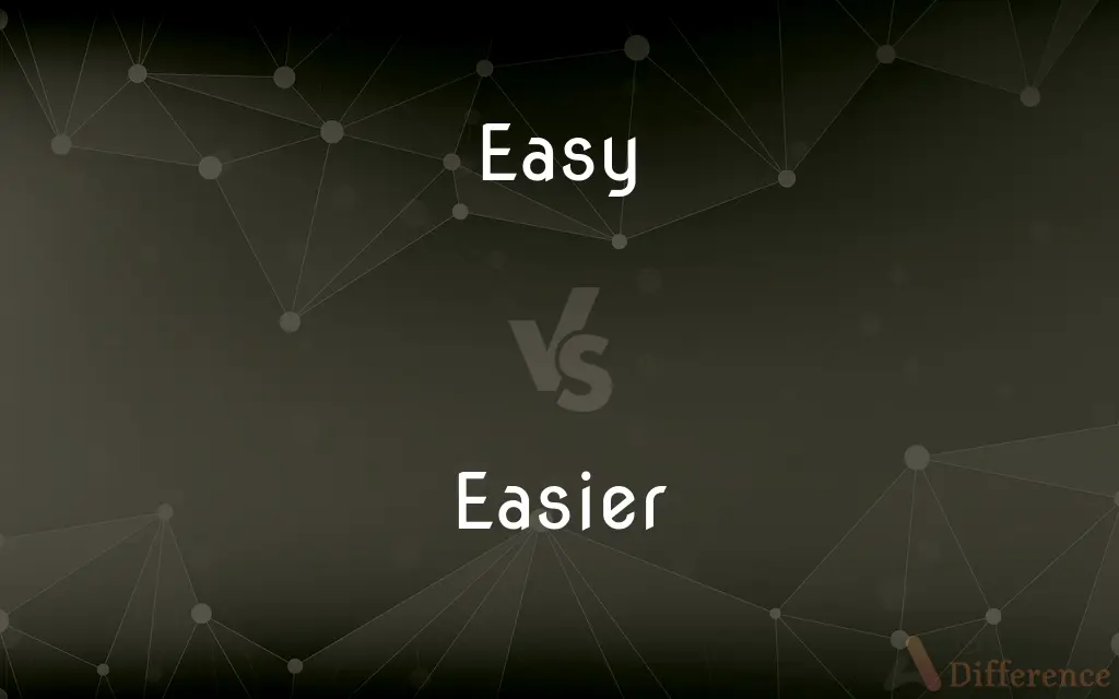 Easy vs. Easier — What's the Difference?