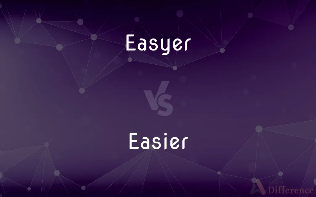 Easyer vs. Easier — Which is Correct Spelling?
