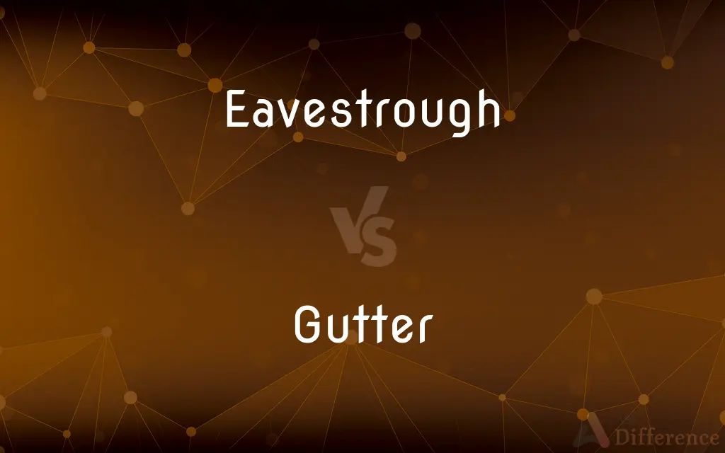 Eavestrough vs. Gutter — What's the Difference?