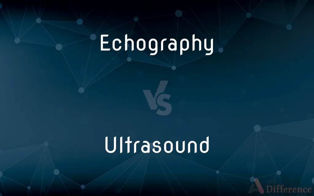 Echography vs. Ultrasound — What's the Difference?