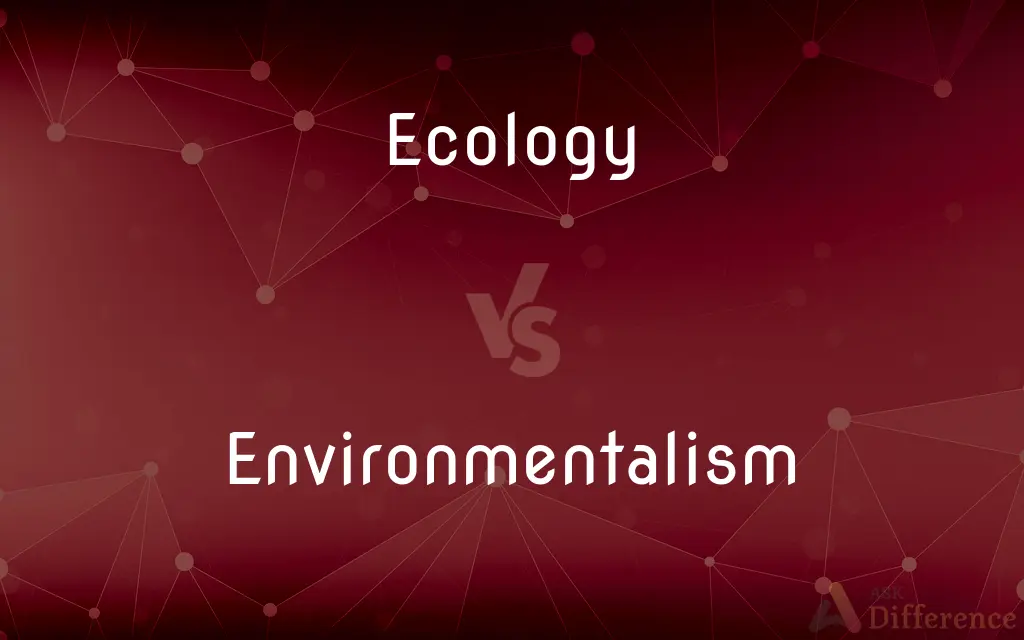 Ecology vs. Environmentalism — What's the Difference?