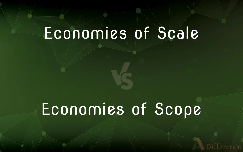 Economies of Scale vs. Economies of Scope — What's the Difference?