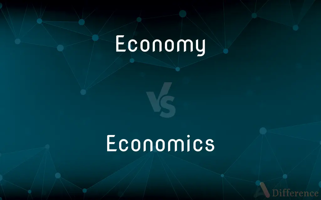 Economy vs. Economics — What's the Difference?