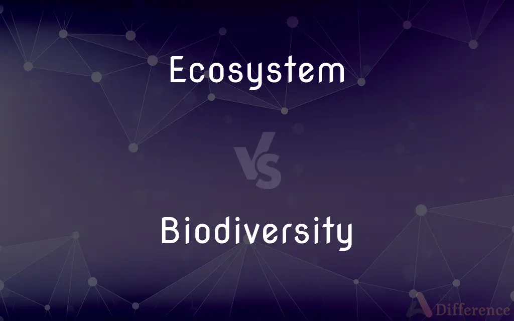 Ecosystem vs. Biodiversity — What's the Difference?