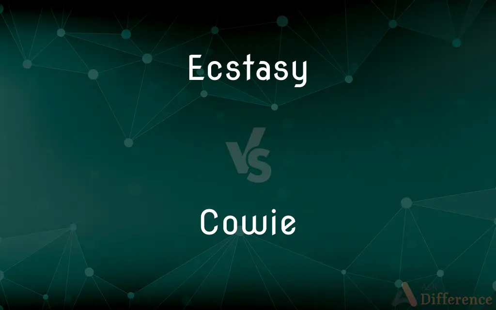 Ecstasy vs. Cowie — What's the Difference?