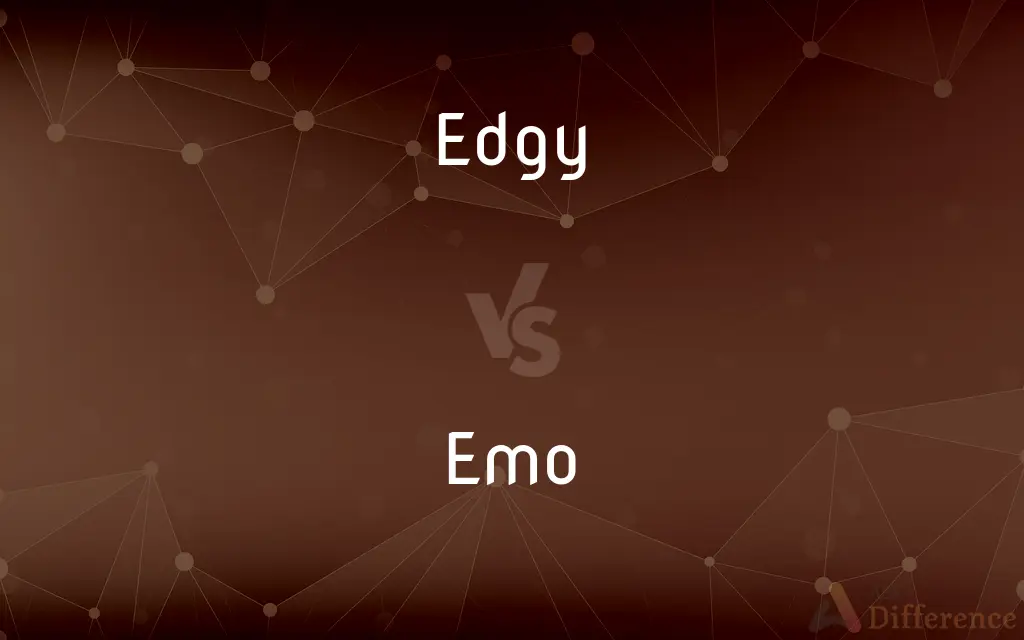Edgy vs. Emo — What's the Difference?