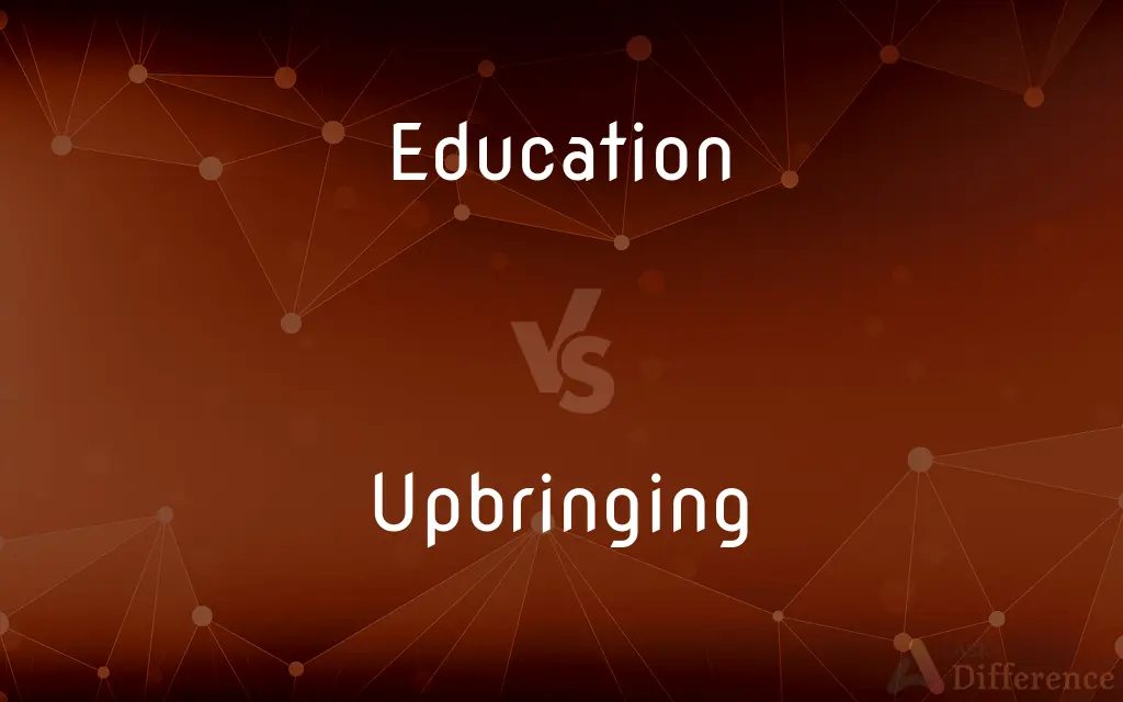 Education vs. Upbringing