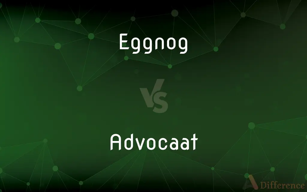 Eggnog vs. Advocaat — What's the Difference?