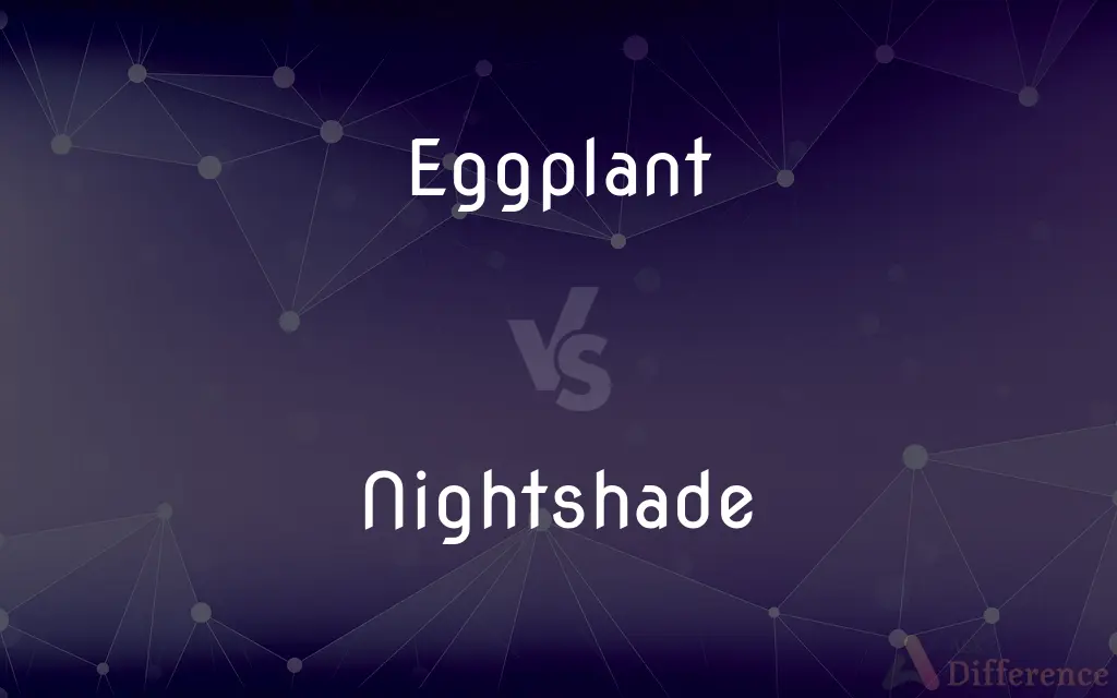 Eggplant vs. Nightshade — What's the Difference?