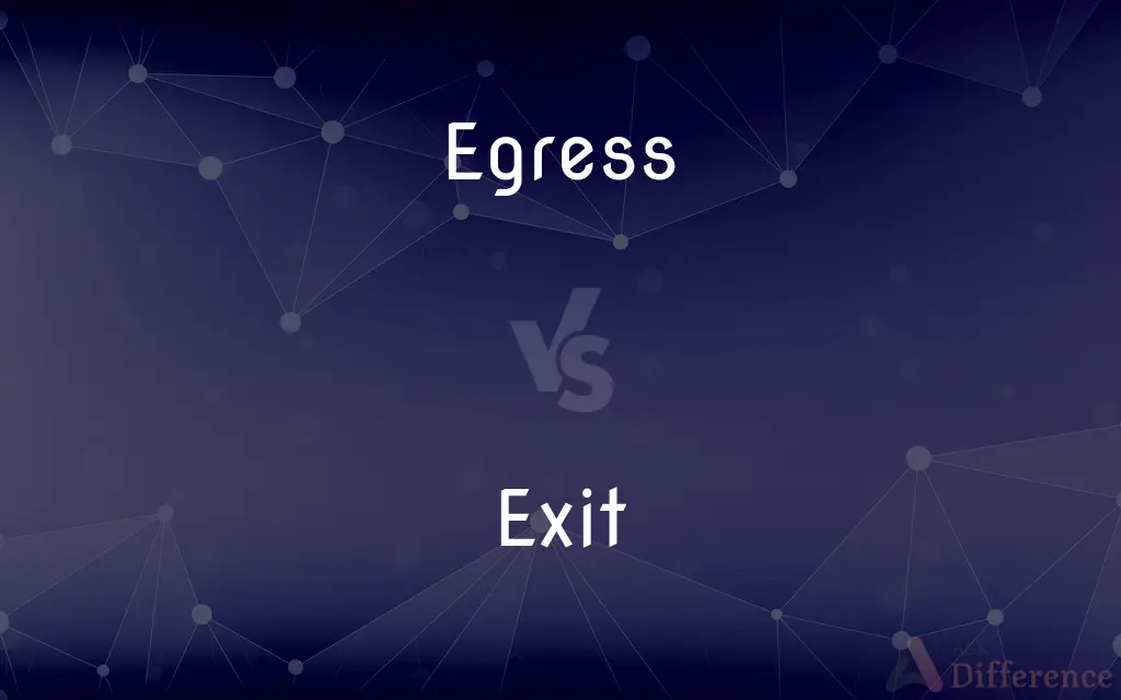 Egress vs. Exit — What's the Difference?