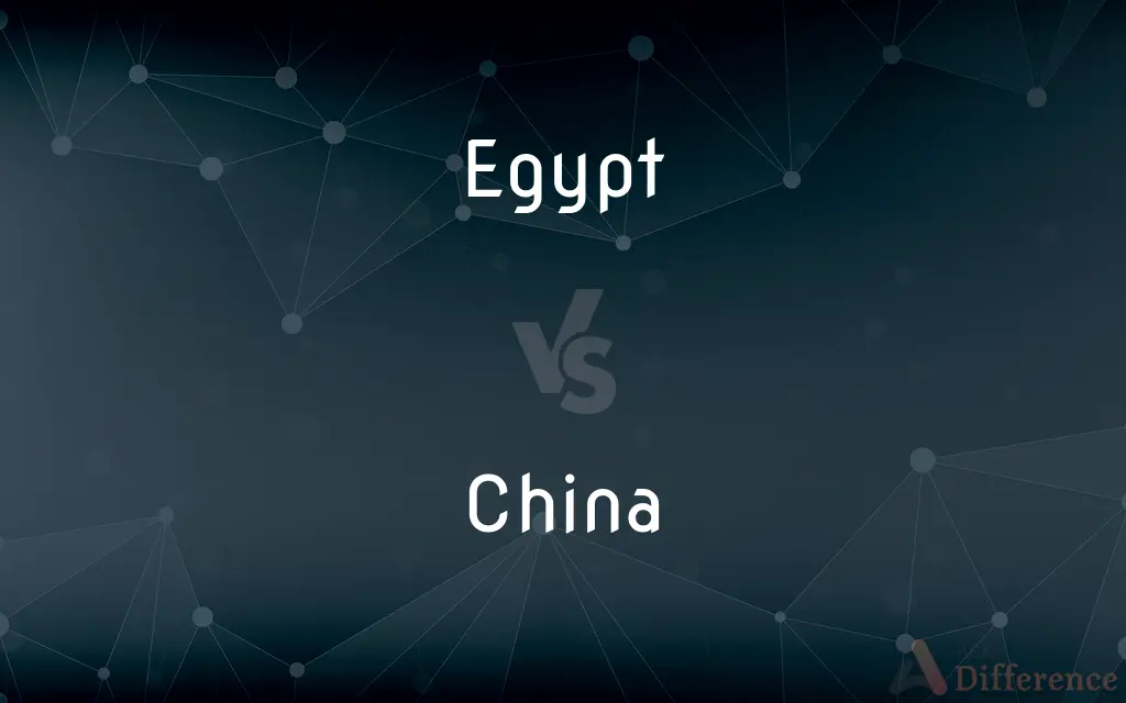 Egypt vs. China — What's the Difference?