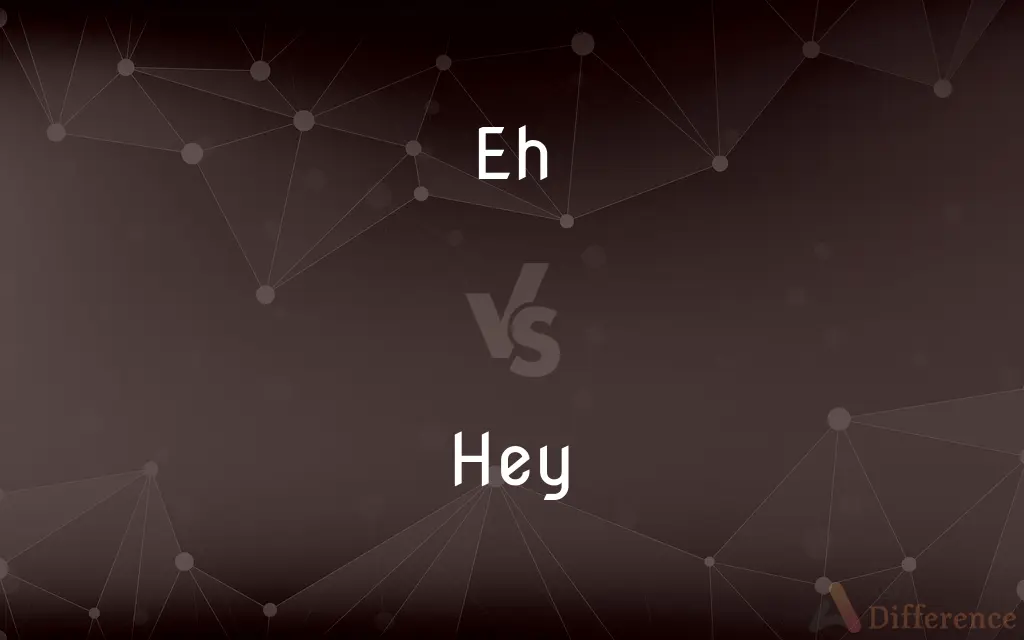 Eh vs. Hey — What's the Difference?