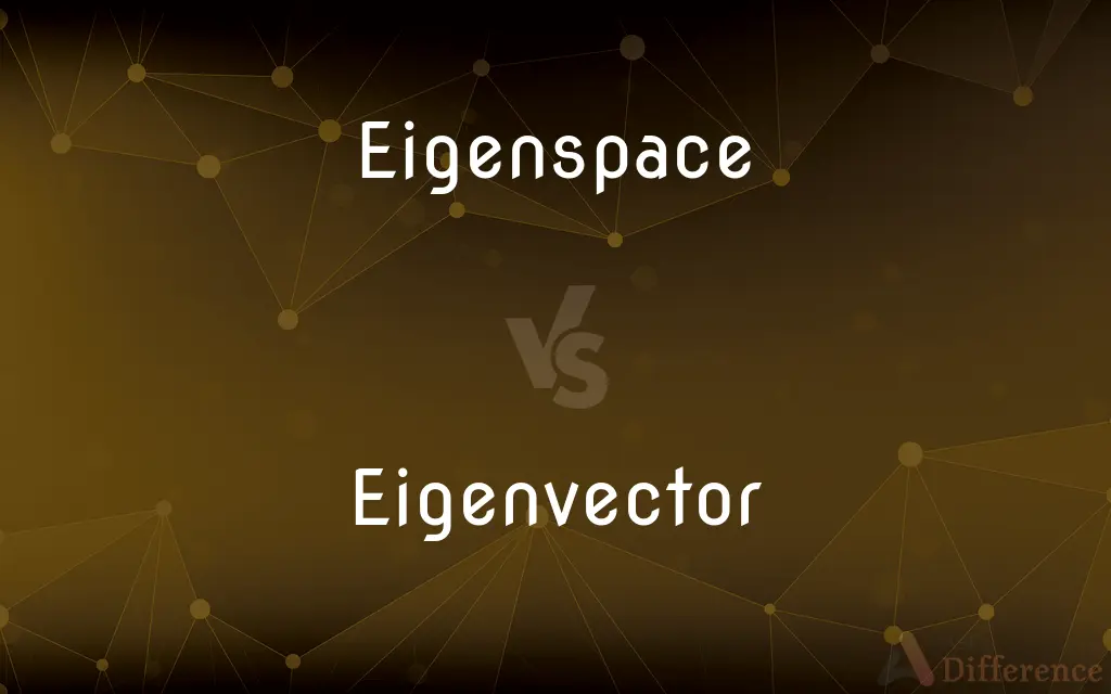 Eigenspace vs. Eigenvector — What's the Difference?