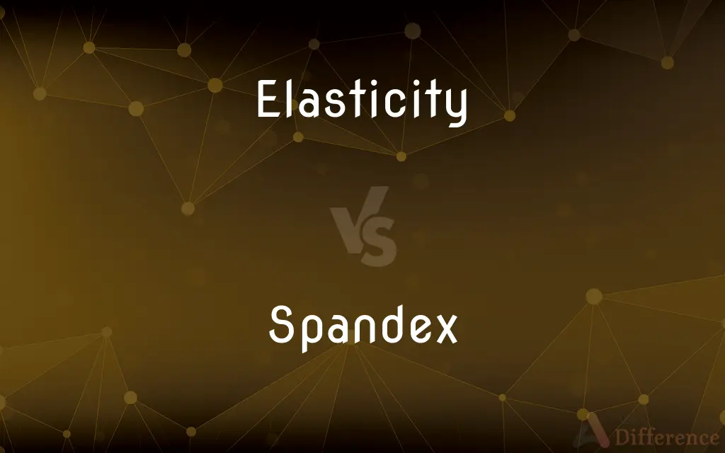 Elasticity vs. Spandex — What's the Difference?