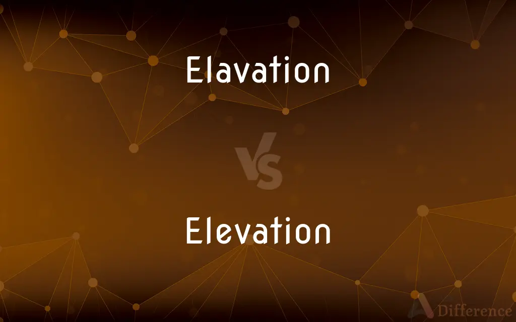 Elavation vs. Elevation — Which is Correct Spelling?