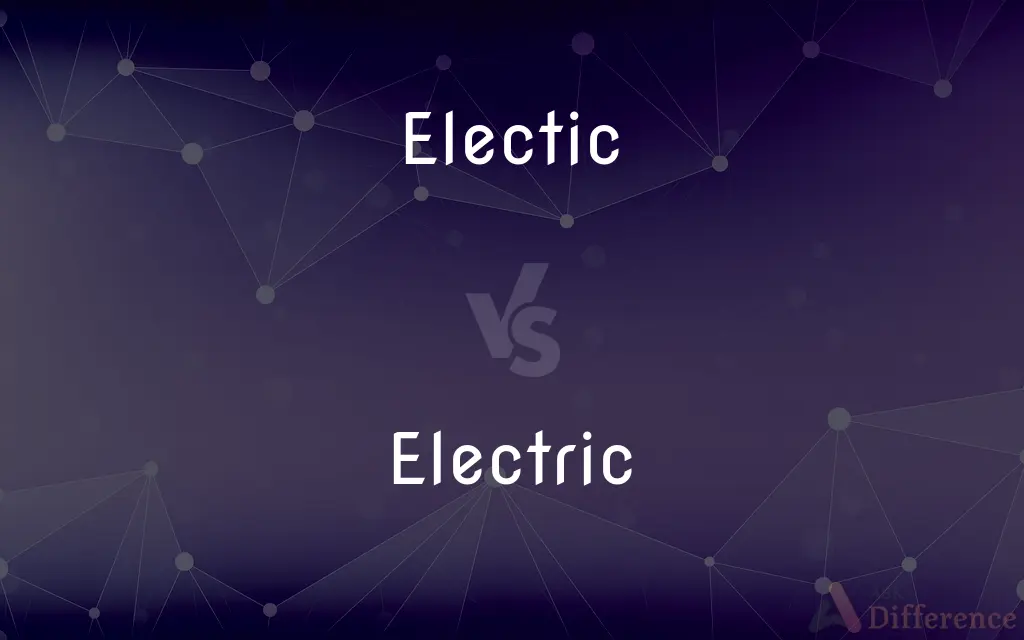 Electic vs. Electric — Which is Correct Spelling?