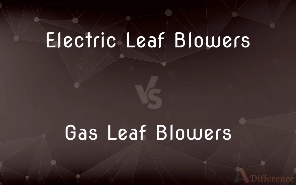 Electric Leaf Blowers vs. Gas Leaf Blowers — What's the Difference?