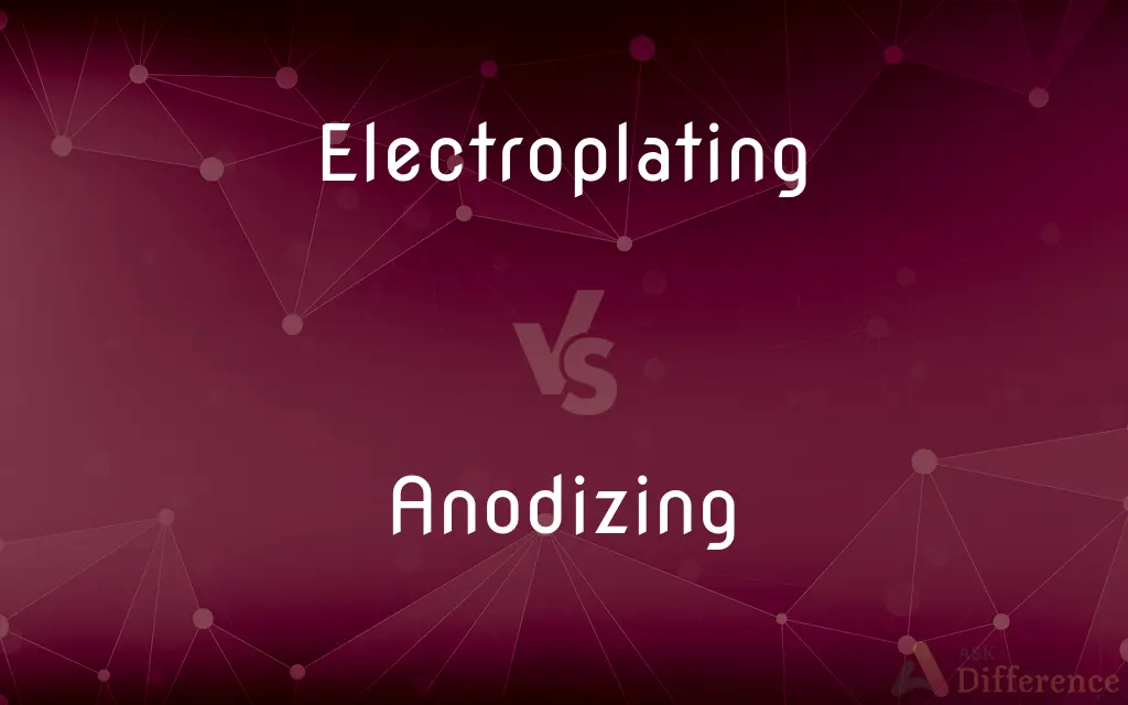 Electroplating vs. Anodizing — What's the Difference?