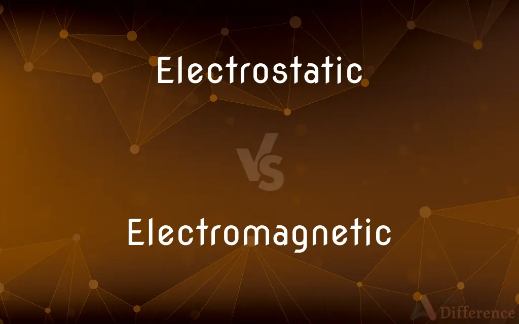 Electrostatic vs. Electromagnetic — What's the Difference?