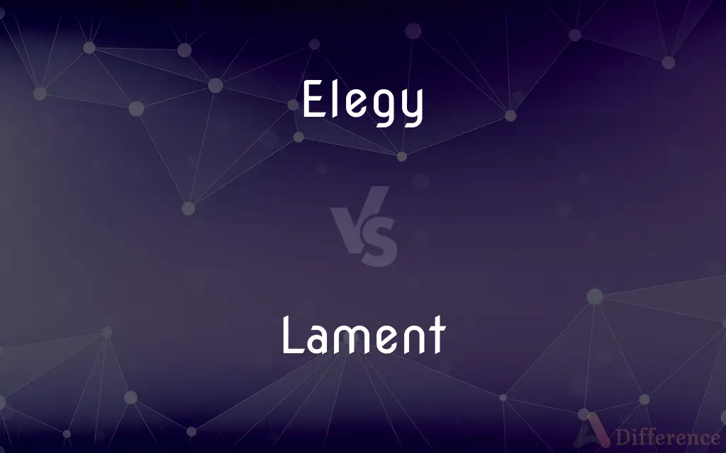 Elegy vs. Lament — What's the Difference?